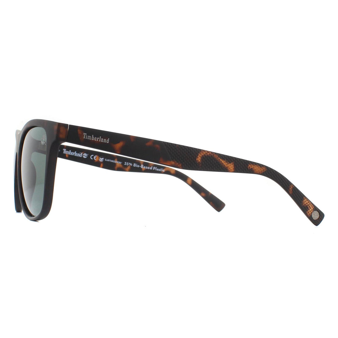 Timberland Sunglasses TB9124 52R Dark Havana Green Polarized