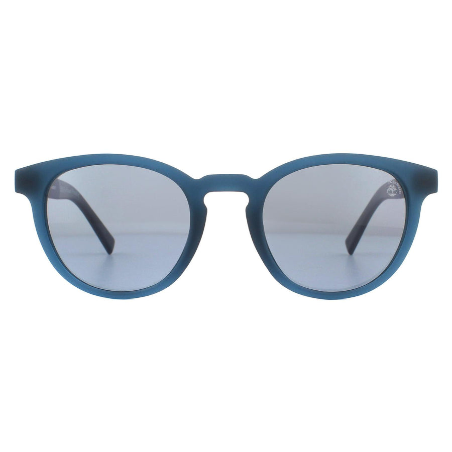 Timberland TB9128 Sunglasses Matte Blue / Blue Grey Polarized