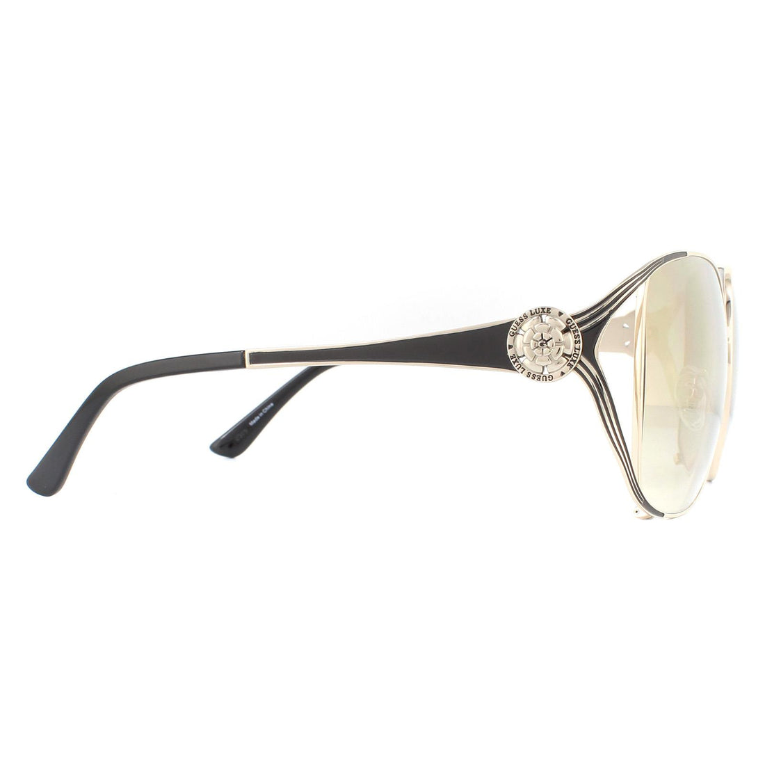 Guess Sunglasses GU7626 33C Gold Smoke Mirror