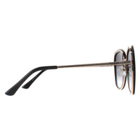 Guess Sunglasses GF0381 01B Shiny Black Smoke Gradient
