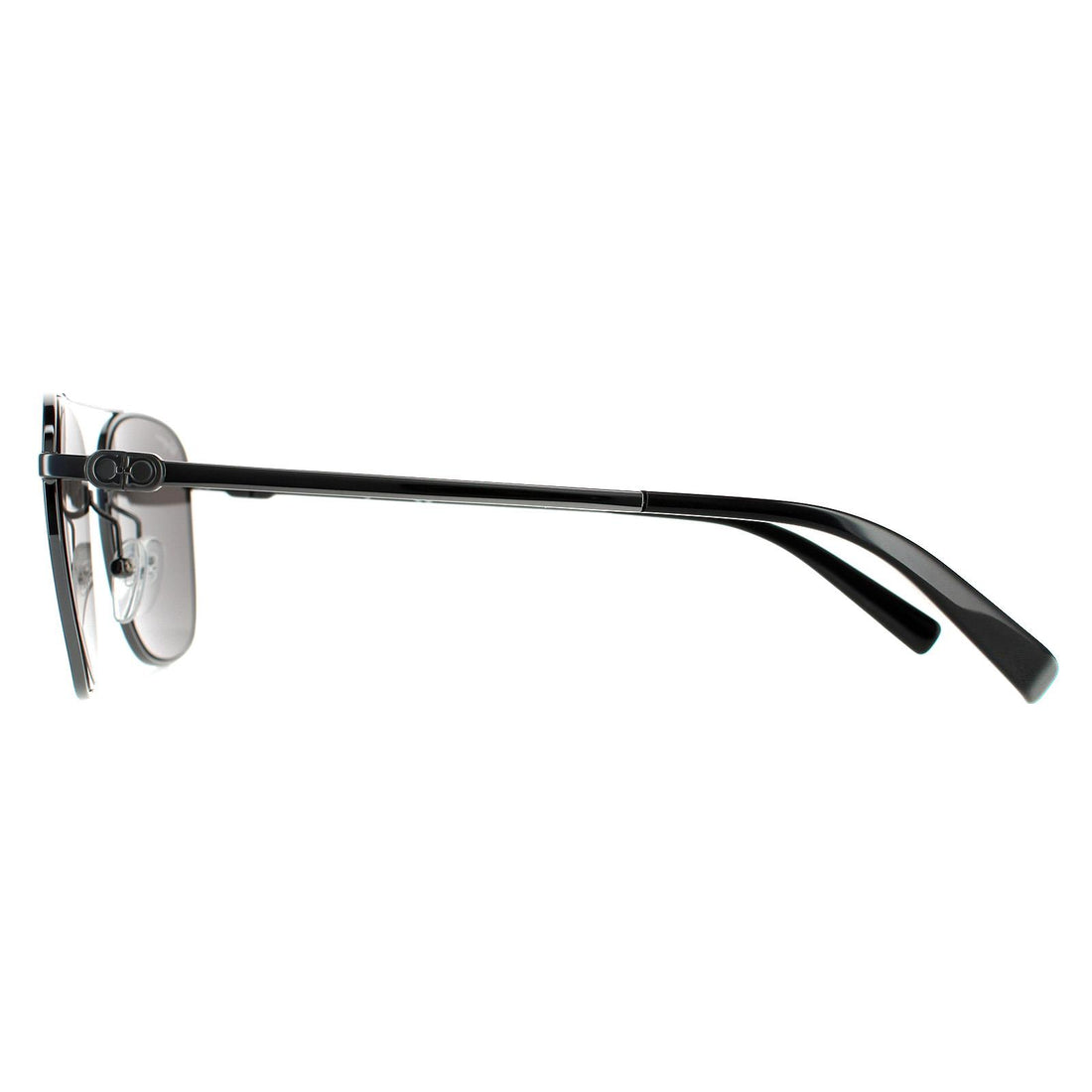 Salvatore Ferragamo Sunglasses SF158S 015 Dark Gunmetal Smoke Grey
