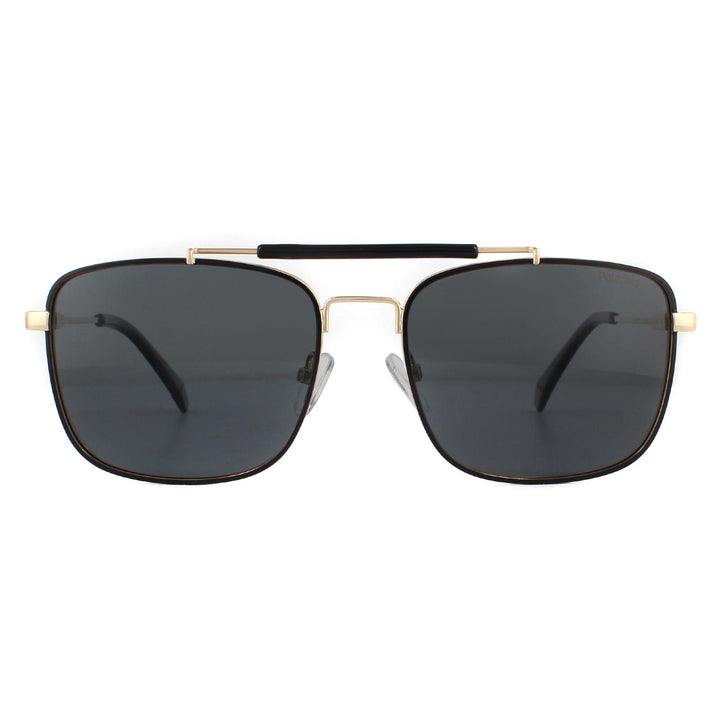 Polaroid Sunglasses PLD 2111/S 2M2 M9 Black Gold Grey Polarized