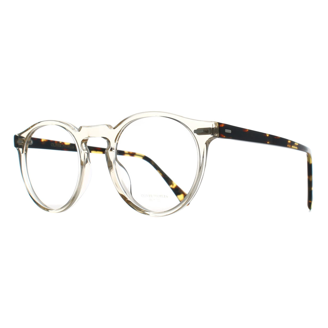 Oliver Peoples Glasses Frames OV5186 Gregory Peck 1485 Buff Men Women