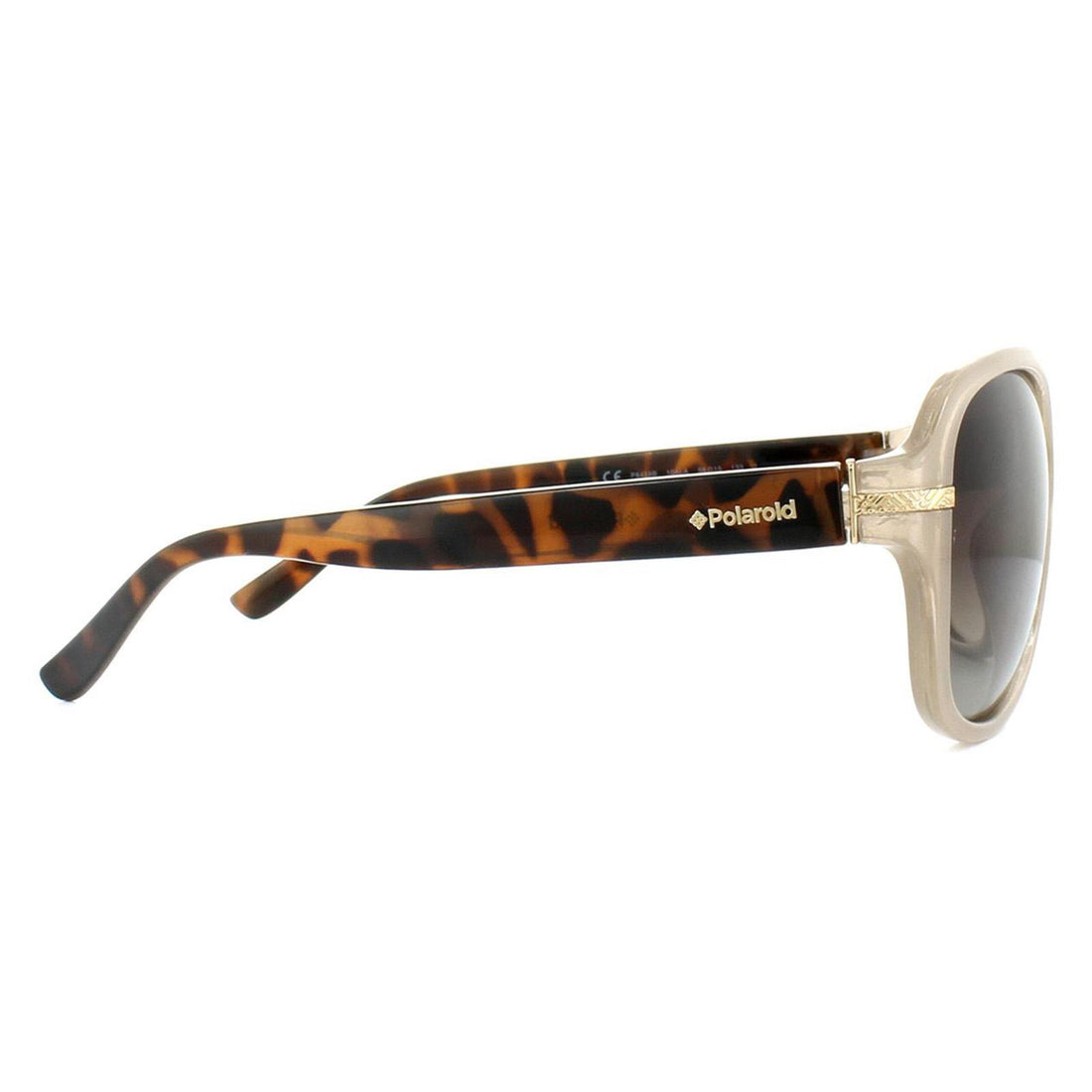 Polaroid Sunglasses P8419 10A LA Beige Havana Brown Gradient Polarized