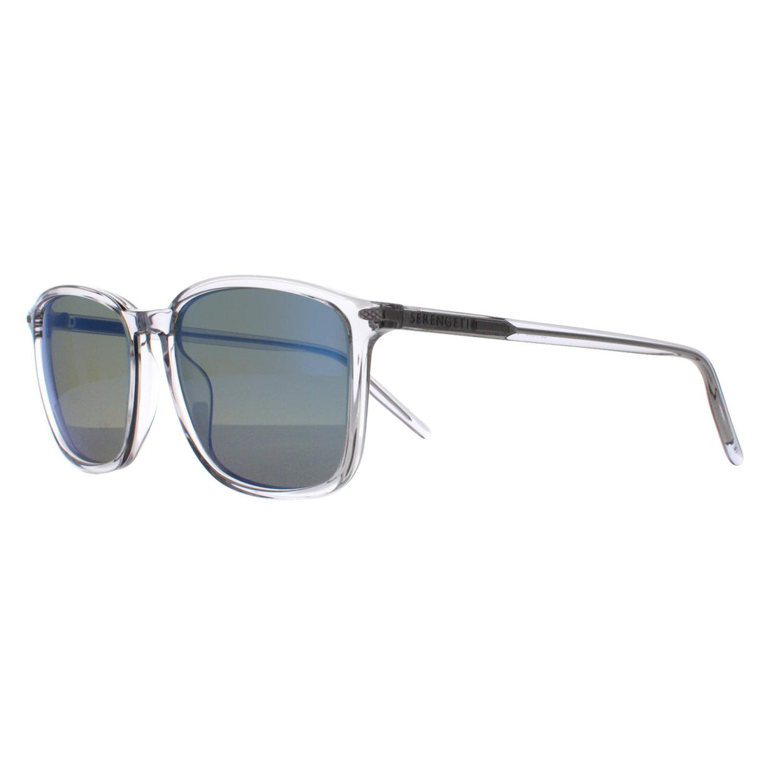 Serengeti Sunglasses Lenwood SS485002 Shiny Crystal Mineral Polarized Blue 555nm