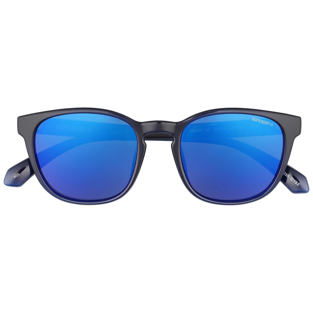 Superdry Sunglasses SDS-5038 153 Transparent Blue Blue Revo Mirror