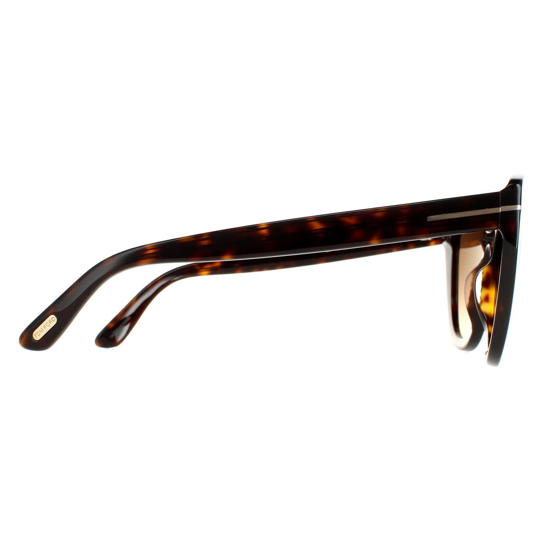 Tom Ford Sunglasses Izzi FT0845 52F Dark Havana Brown Gradient