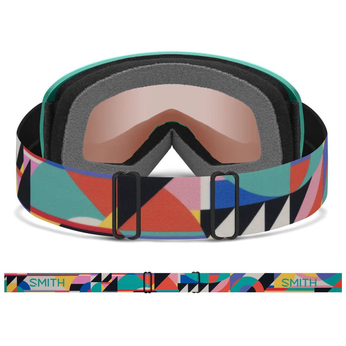 Smith Ski Goggles Snowday Jr 3R3 8K Jade Formations RC36