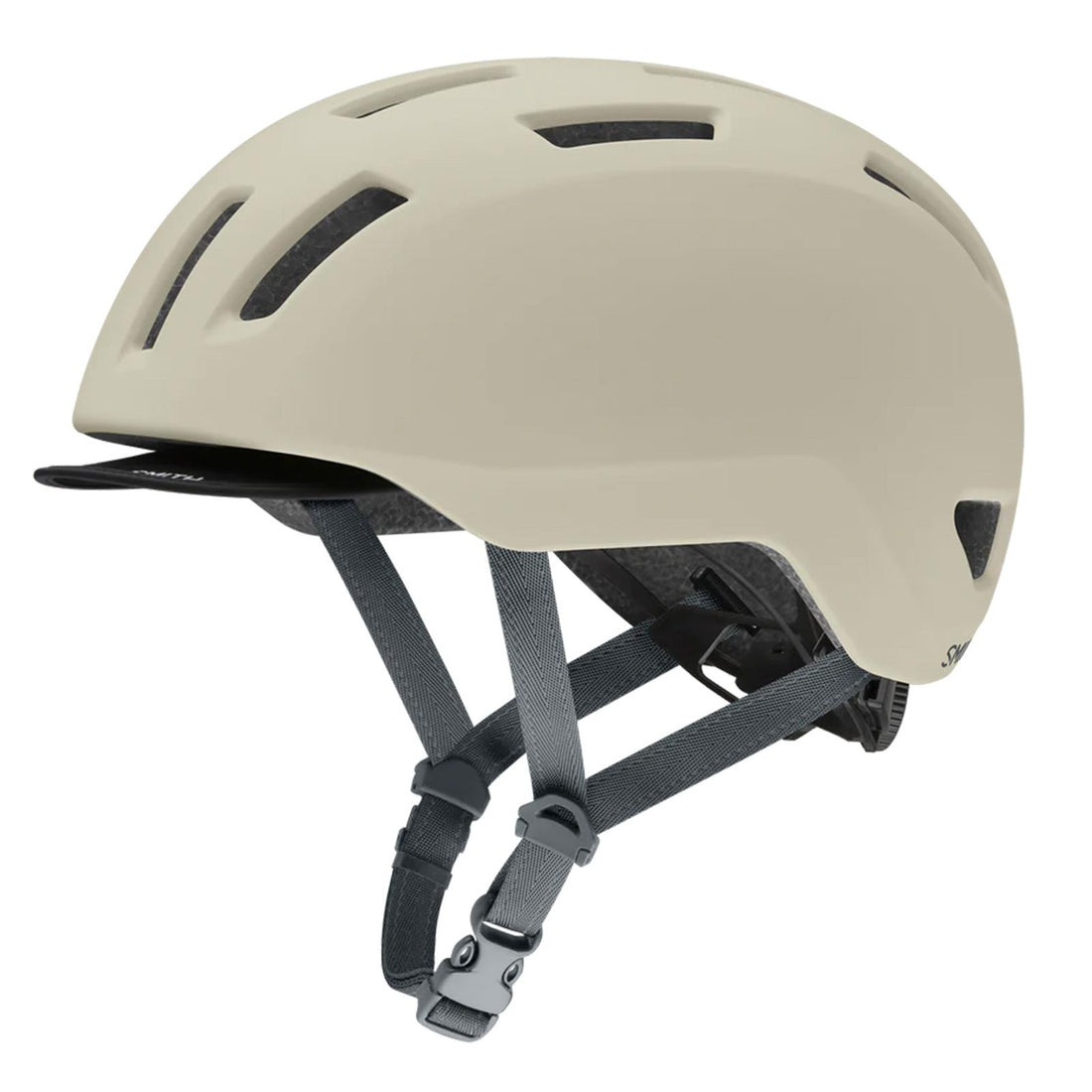 Smith White Unisex Transit Mips City Bike Helmet - Small