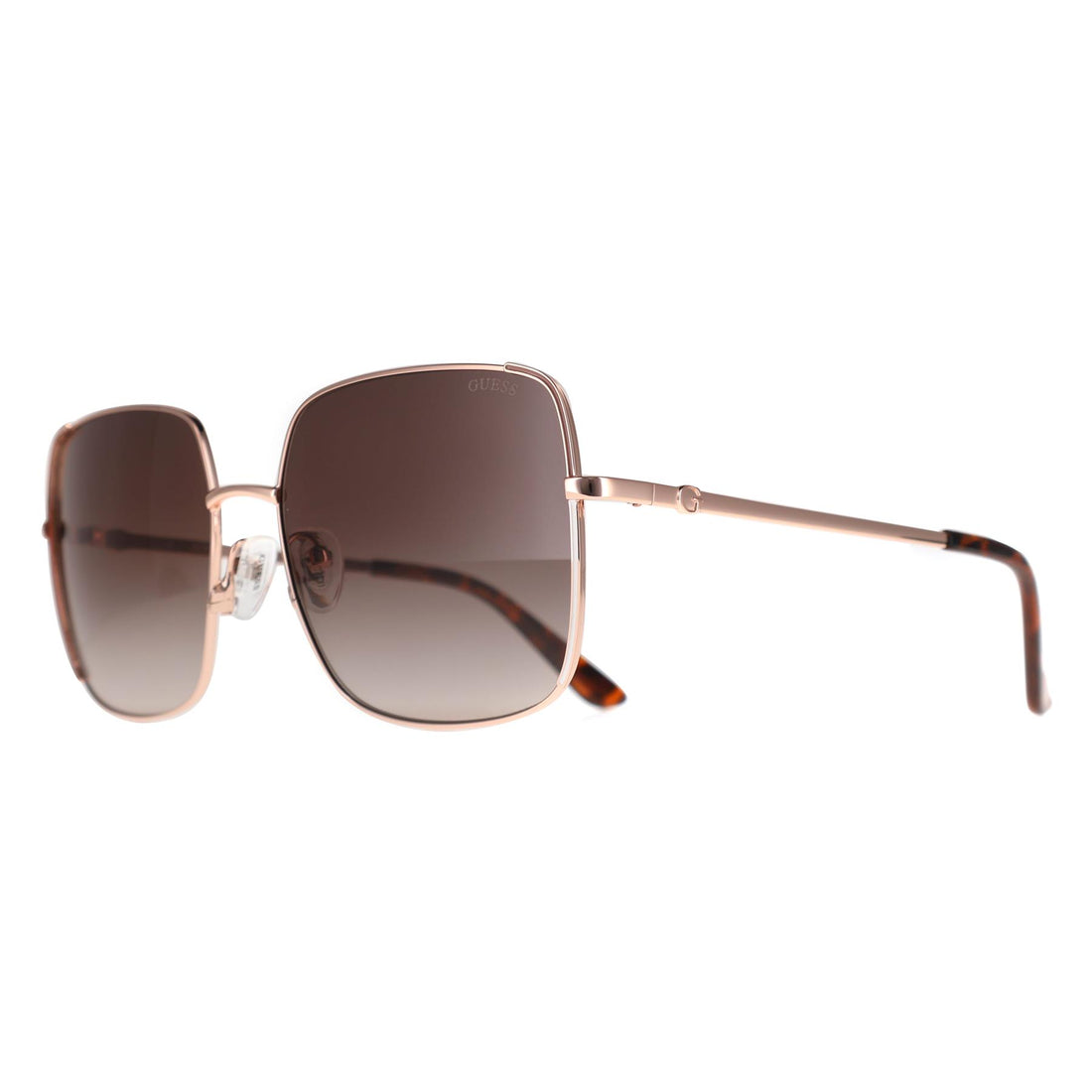 Guess Sunglasses GU00194 28F Shiny Rose Gold Brown Gradient