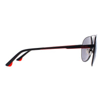 Police Sunglasses SPLB37 Synth 2 H53X Total Semi Matte Grey Smoke Mirror Silver