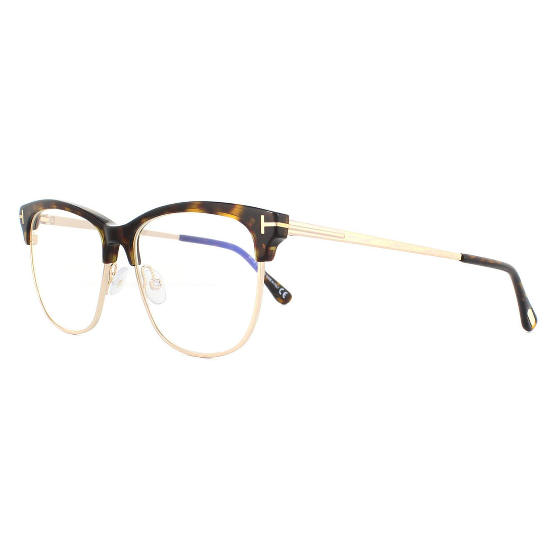 Tom Ford Glasses Frames FT5546-B 052 Dark Havana Men Women