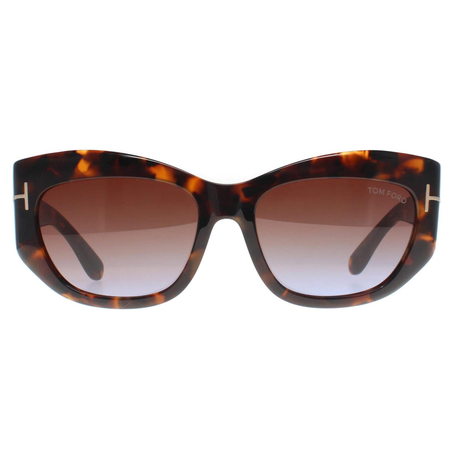Tom Ford Sunglasses Brianna FT1065 52F Dark Havana Brown  display picture 3