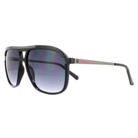 Guess Sunglasses GG2121 01B Shiny Black Smoke Gradient