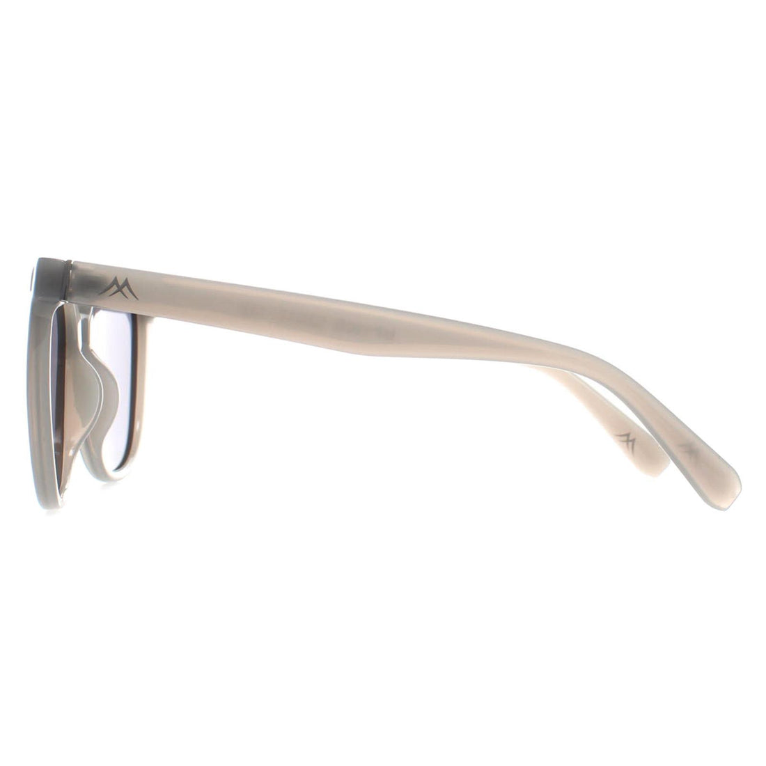 Montana Sunglasses MP190 B Shiny Grey Cream Smoke Polarized