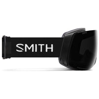 Smith Ski Goggles 4D Mag 0JX 4Y Black ChromaPop Sun Black & CP Storm Blue Sensor Mirror