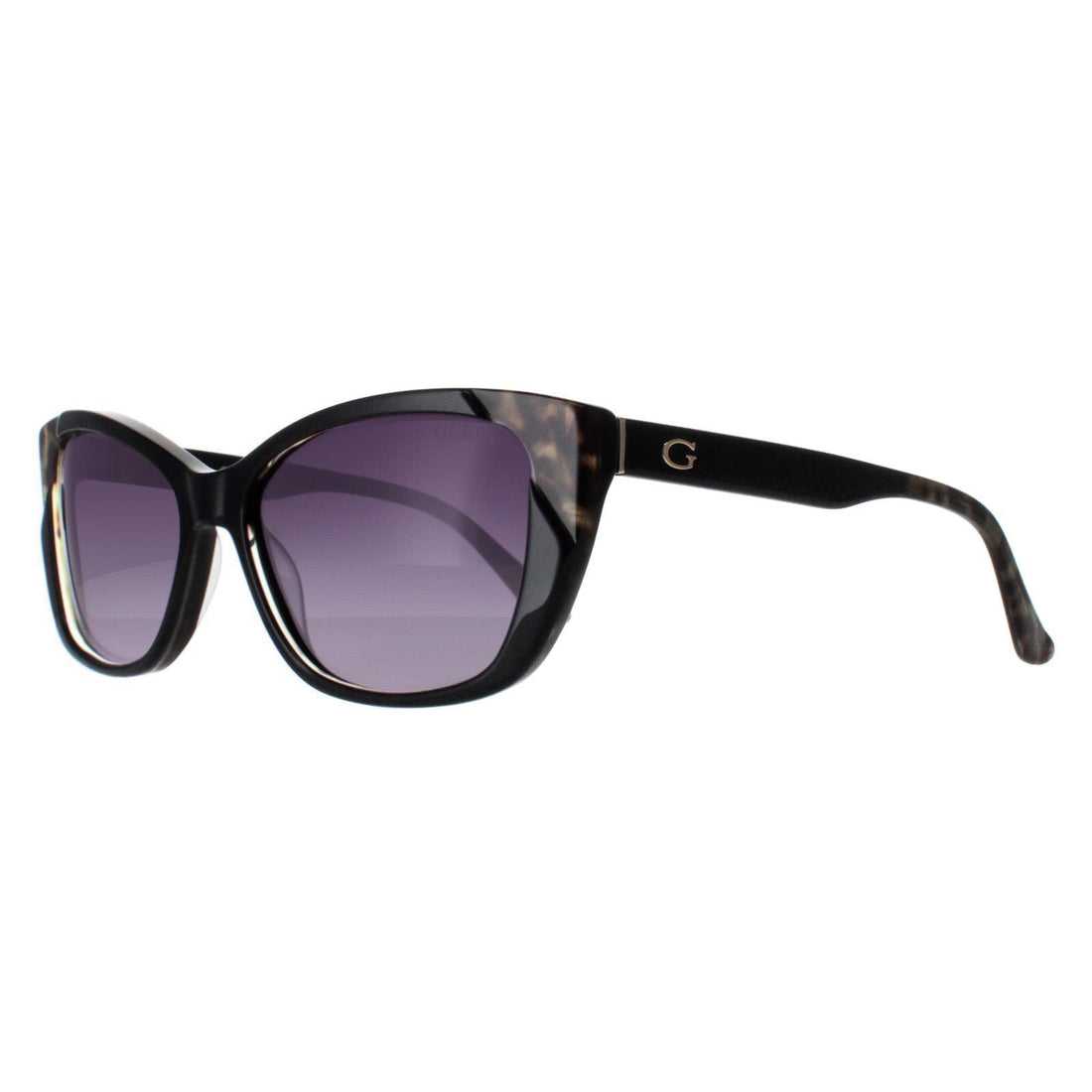 Guess Sunglasses GU7511 05B Black Dark Blue Gradient