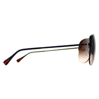 Prada Sport Sunglasses PS 50RS 5AV6S1 Gunmetal Brown Gradient