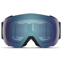 Smith Ski Goggles I/O Mag 0JX 4B Black ChromaPop Everyday Blue Mirror & CP Storm Blue Sensor Mirror