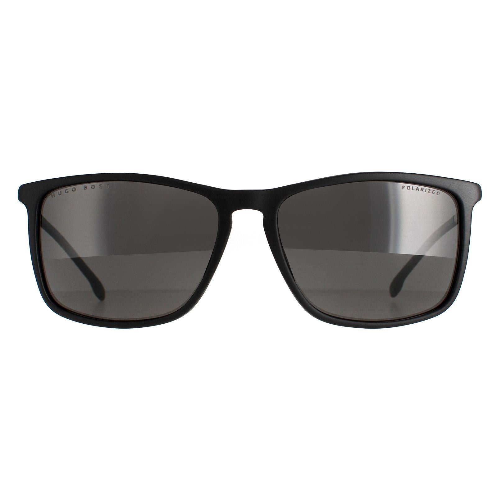 Sunglasses 1182 S IT 003 M9 Matte Black Grey Polarized