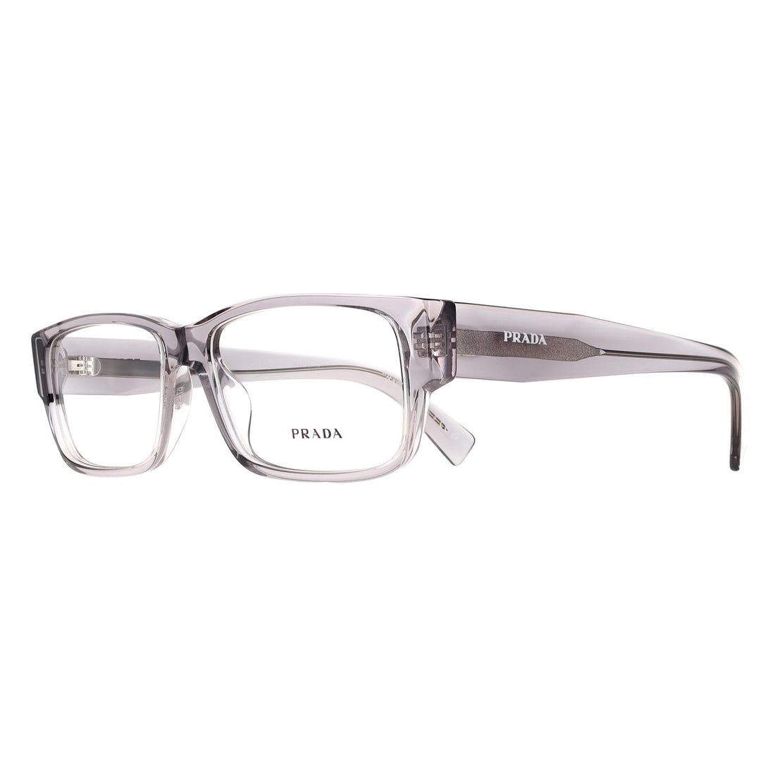 Prada Glasses Frames PRB09V 16Z1O1 Transparent Grey Men