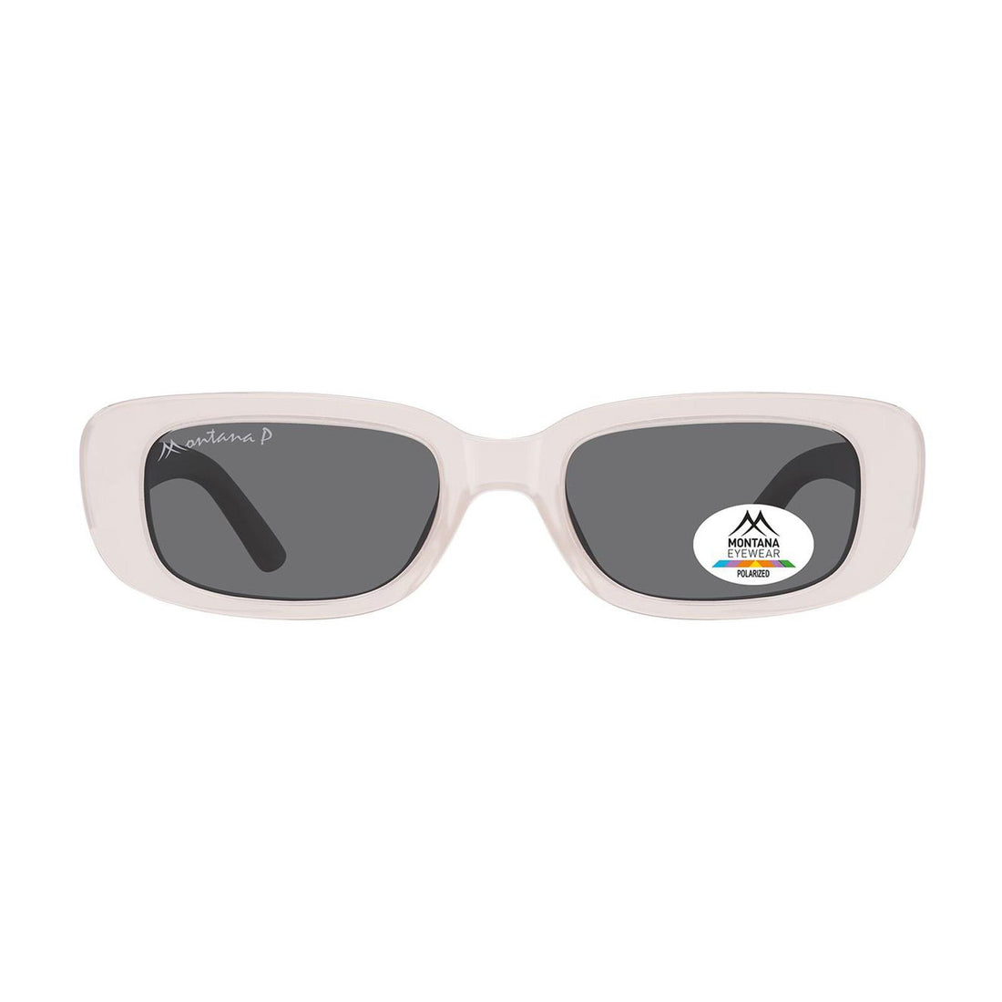 Montana Sunglasses MP65 D Transparent Pink Smoke Polarized