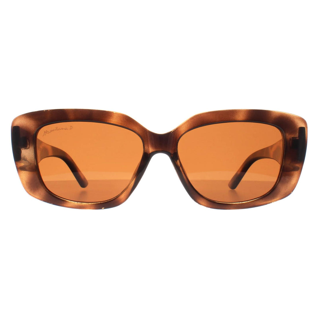 Montana Sunglasses MP56 B Shiny Soft Demi Brown Polarized