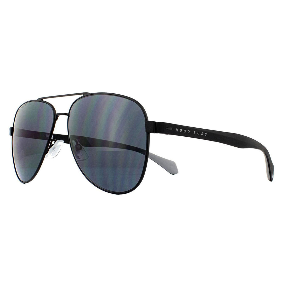 Hugo Boss Sunglasses BOSS 1077/S 003 IR Matte Black Grey