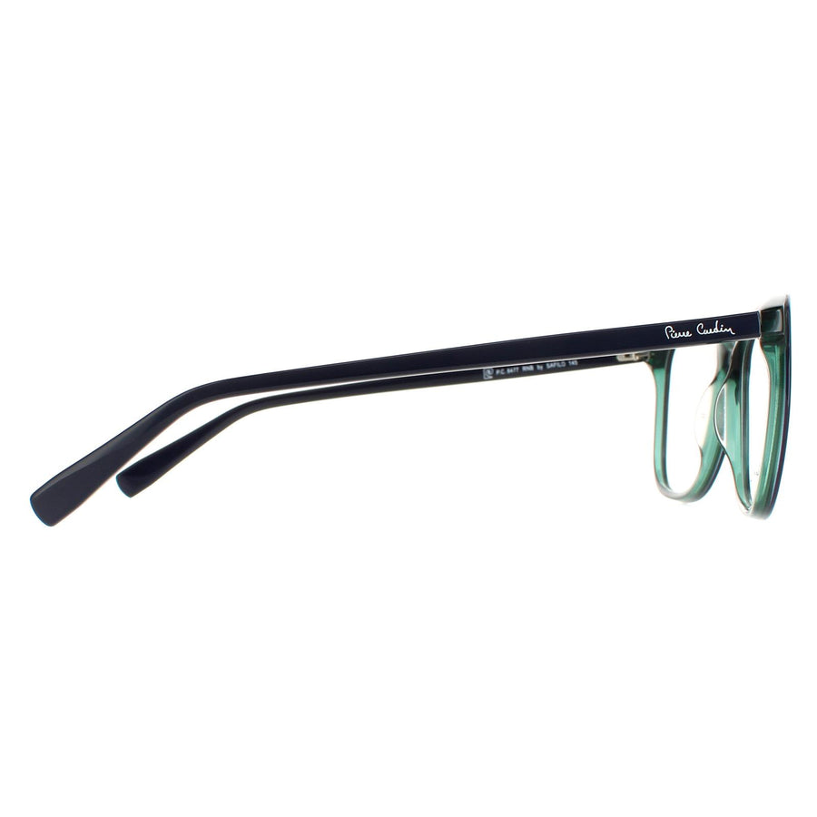 Pierre Cardin Glasses Frames P.C. 8477 RNB Blue Green Women