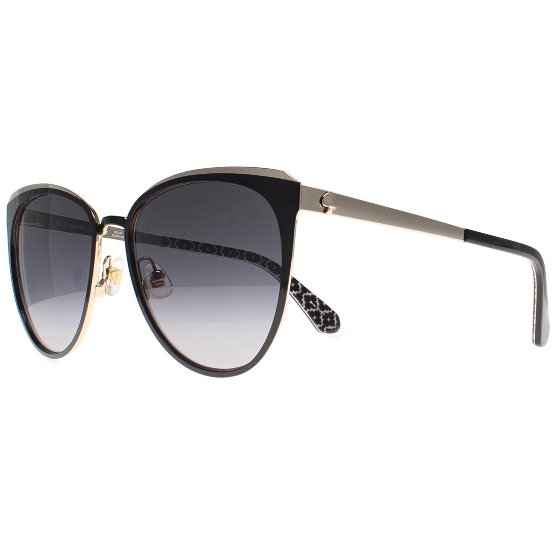 Kate Spade Sunglasses Jabrea/S 807 9O Black Grey Gradient