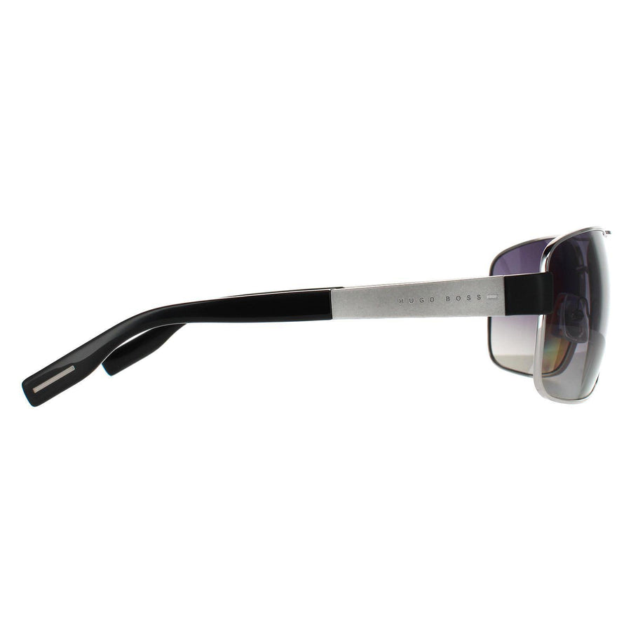 Hugo Boss Sunglasses 0521 OFR WJ Ruthenium Grey Gradient Polarized