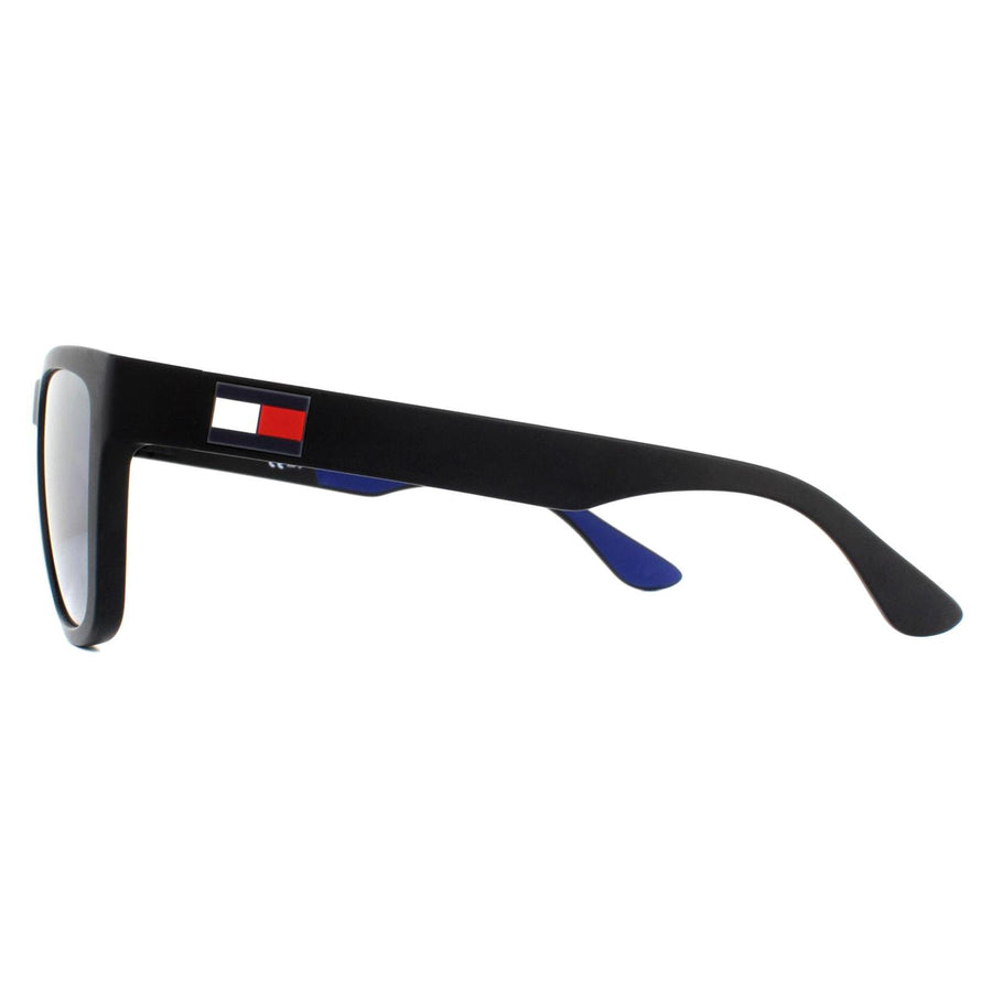 Tommy Hilfiger Sunglasses TH 1557/S 003 T4 Matte Black Black Grey Mirror