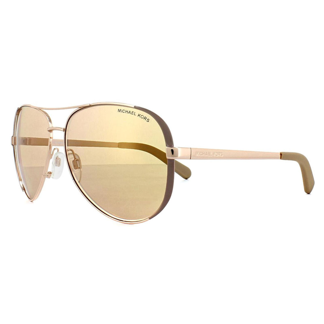Michael Kors Sunglasses Chelsea 5004 1017R1 Polished Rose Gold Rose Gold Mirror
