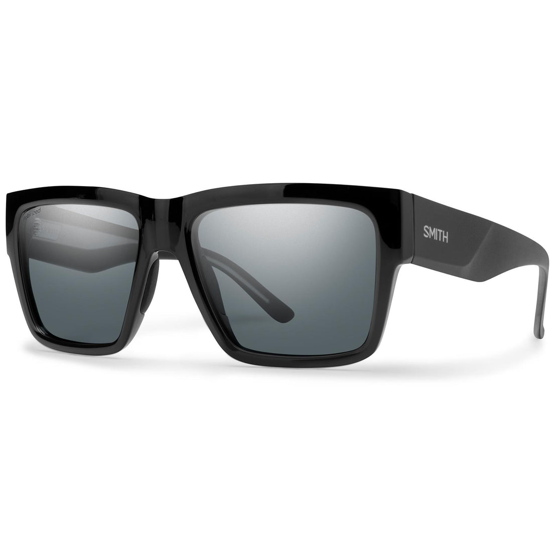 Smith Sunglasses Lineup 807 M9 Black Polarized Grey