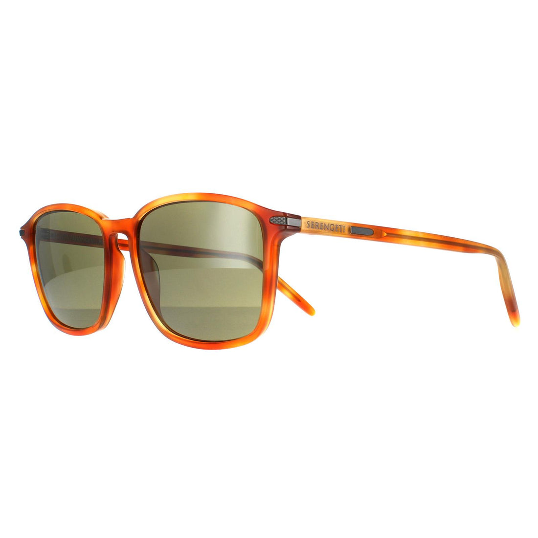 Serengeti Sunglasses Lenwood 8932 Shiny Caramel Mineral Polarized 555nm