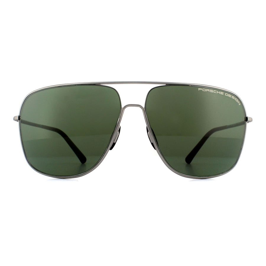 Porsche Design P8607 Sunglasses Grey / Green