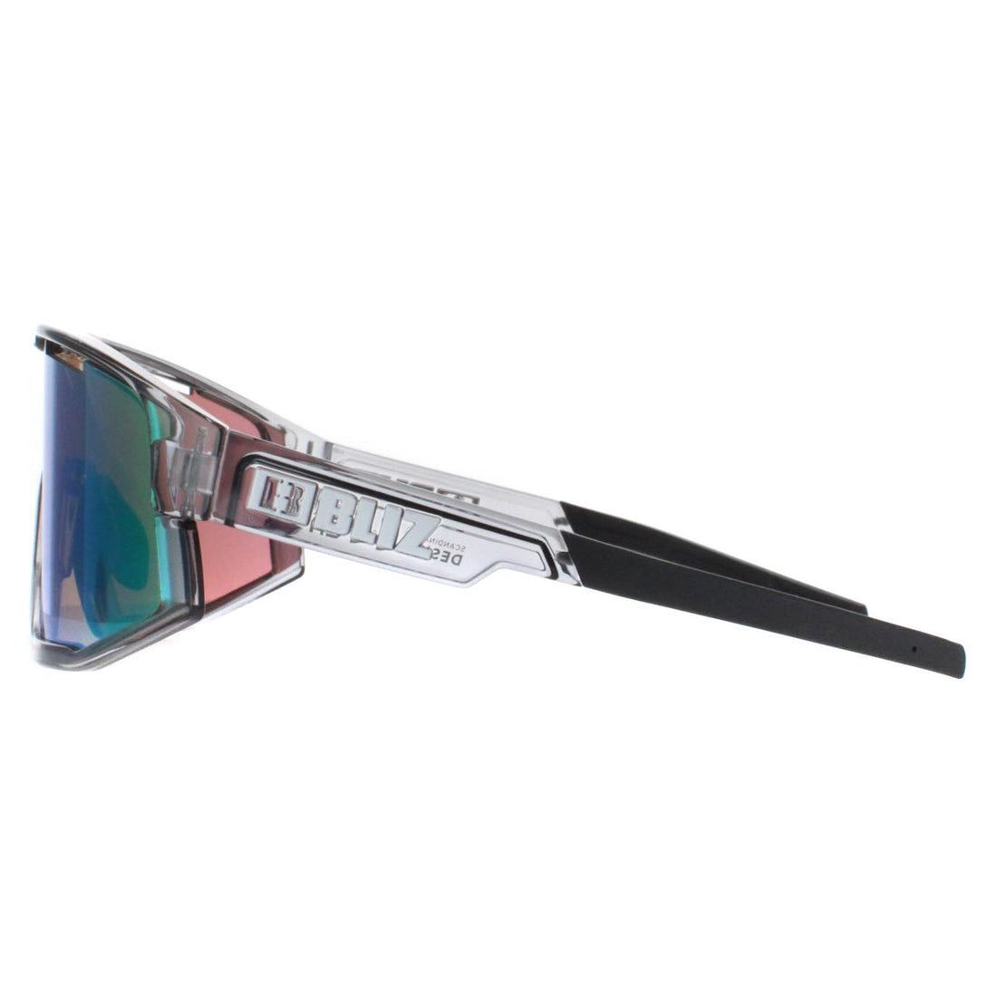 Bliz Sunglasses Fusion ZB7005-1133 Crystal Black Brown Green Mirror