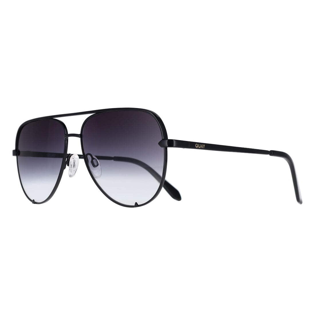 Quay Sunglasses High Key Mini 10728 Black Black Gradient