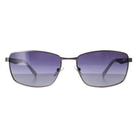 Timberland Sunglasses TB9233 09D Matte Gunmetal Smoke Polarized