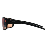 Bolle Sunglasses Fenix BS136007 Matte Black Phantom Brown Gun Photochromic