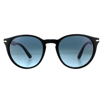 Persol Sunglasses PO3152 9014Q8 Black Azure Gradient Blue
