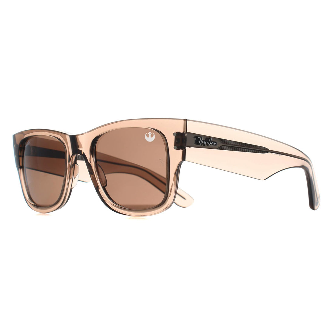 Ray-Ban Star Wars™ – The Rebel Alliance Mega Wayfarer - Transparent Light Brown Dark Brown