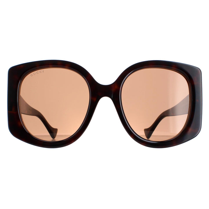 Gucci Sunglasses GG1257S 002 Dark Havana Brown