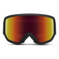 Smith Ski Goggles Transfer 0JX C1 Black Red Sol-X Mirror