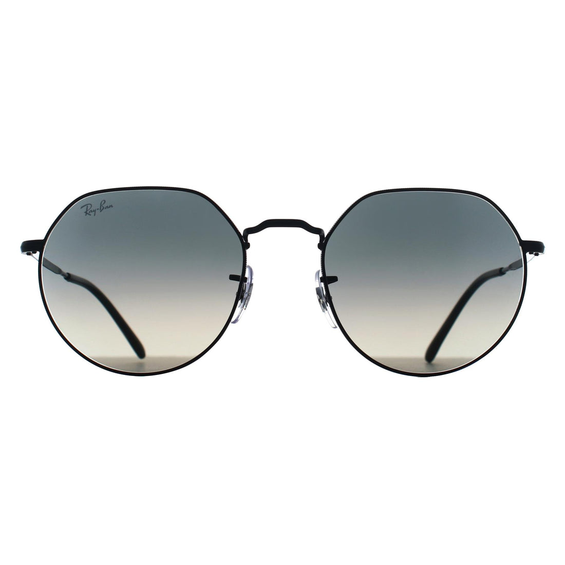 Ray-Ban Sunglasses RB3565 Jack 002/71 Polished Black Grey Gradient