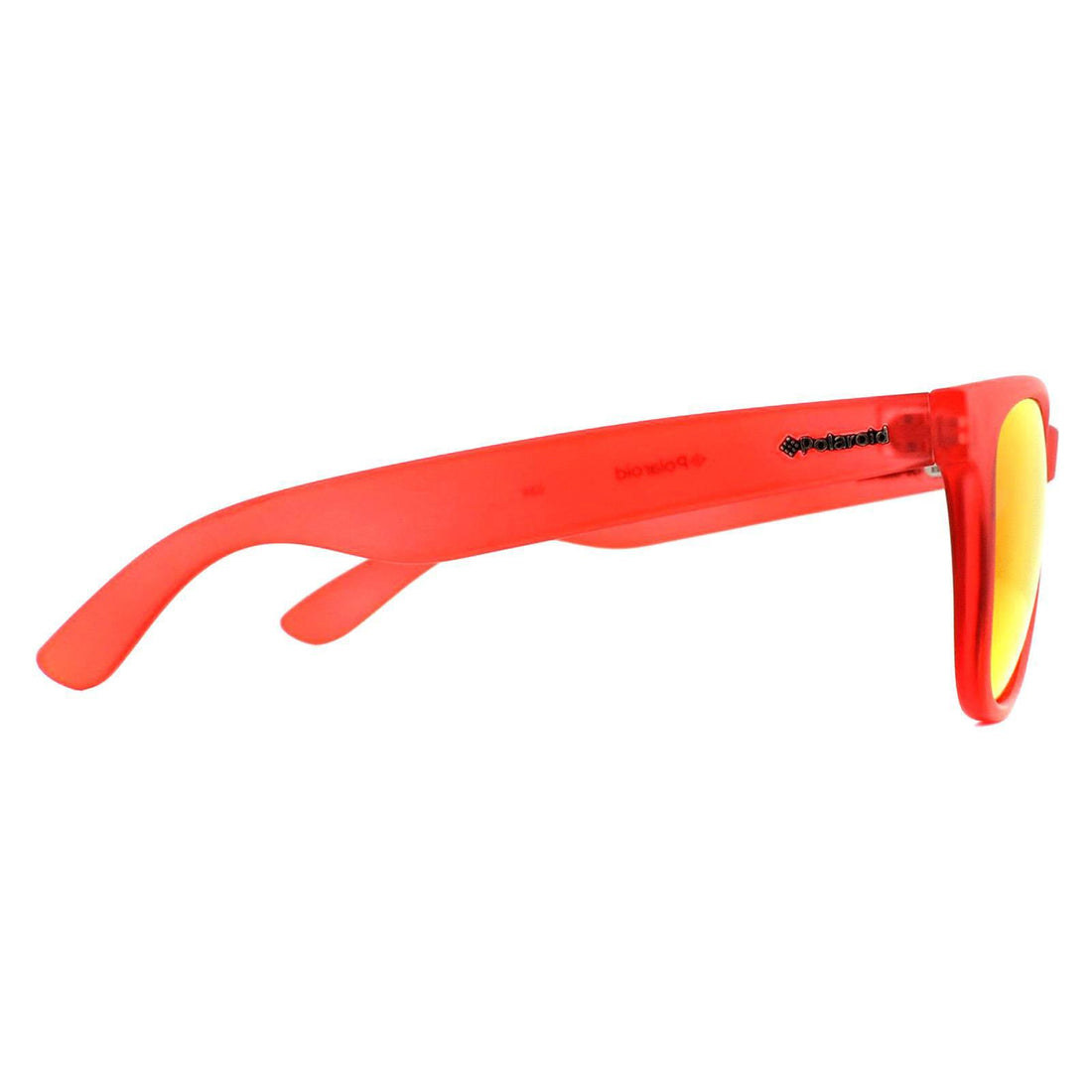Polaroid Sunglasses P8443 0Z3 Matte Red Orange Mirror