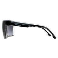 Carrera Sunglasses 22/N 80S 9O Black White Dark Grey Gradient