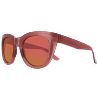Smith Sunglasses Sidney F45 E7 Beige Pink Chromapop Rose Gold Mirror