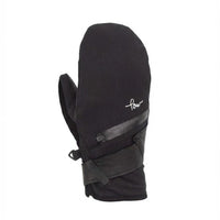 POW Astra Mitt Women's Large Black Snow Mitten