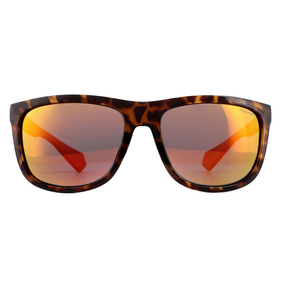 Polaroid Sunglasses PLD 6062/F/S 086 OZ Dark Havana Red Polarized